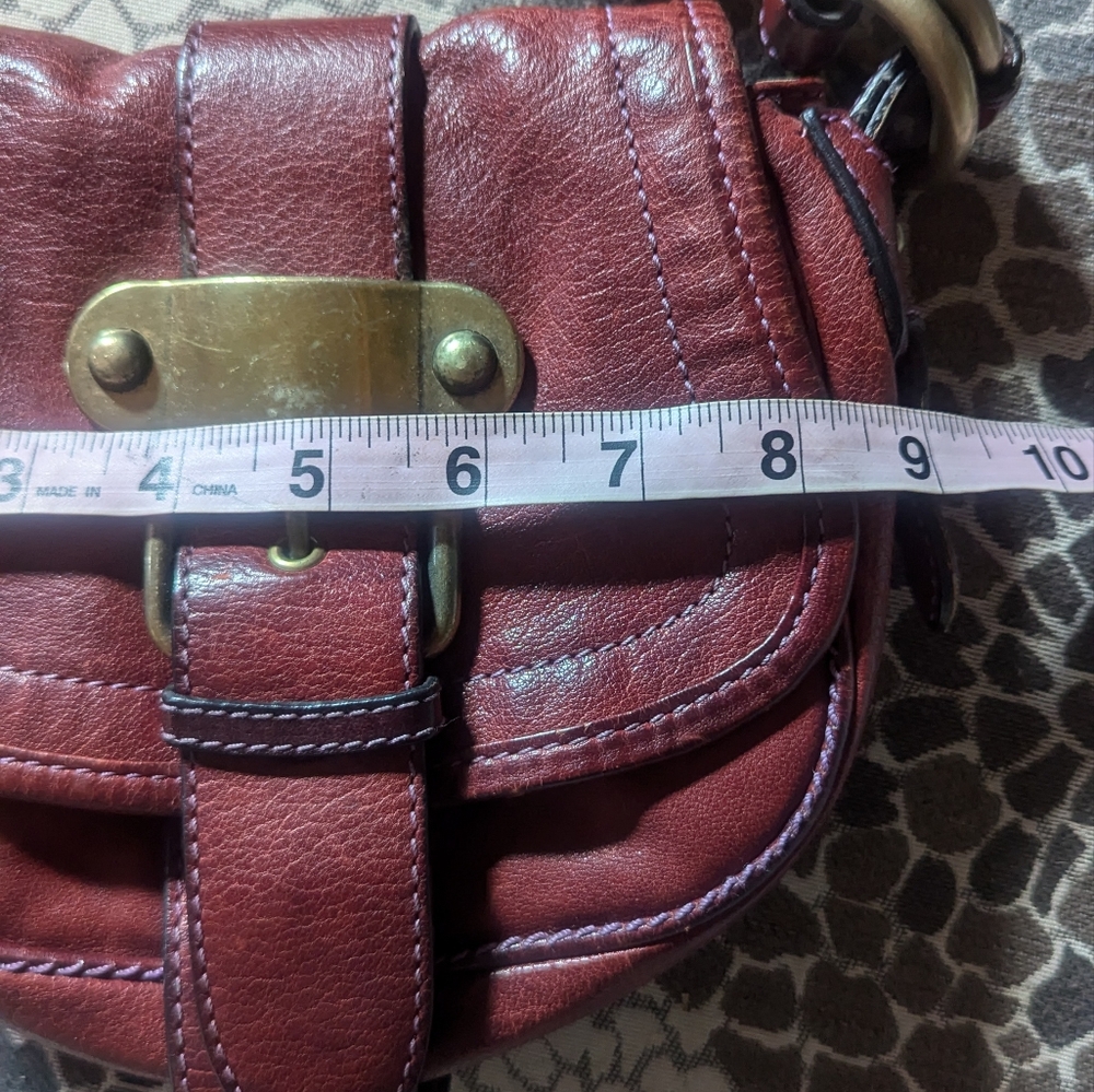 Darling vintage Marc Jacobs burgundy leather bag - Picture 11 of 13
